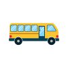 simple-bus-illustration-isolated-on-white-background-vector